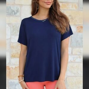 Grace & Lace Basic Crew Neck Tee